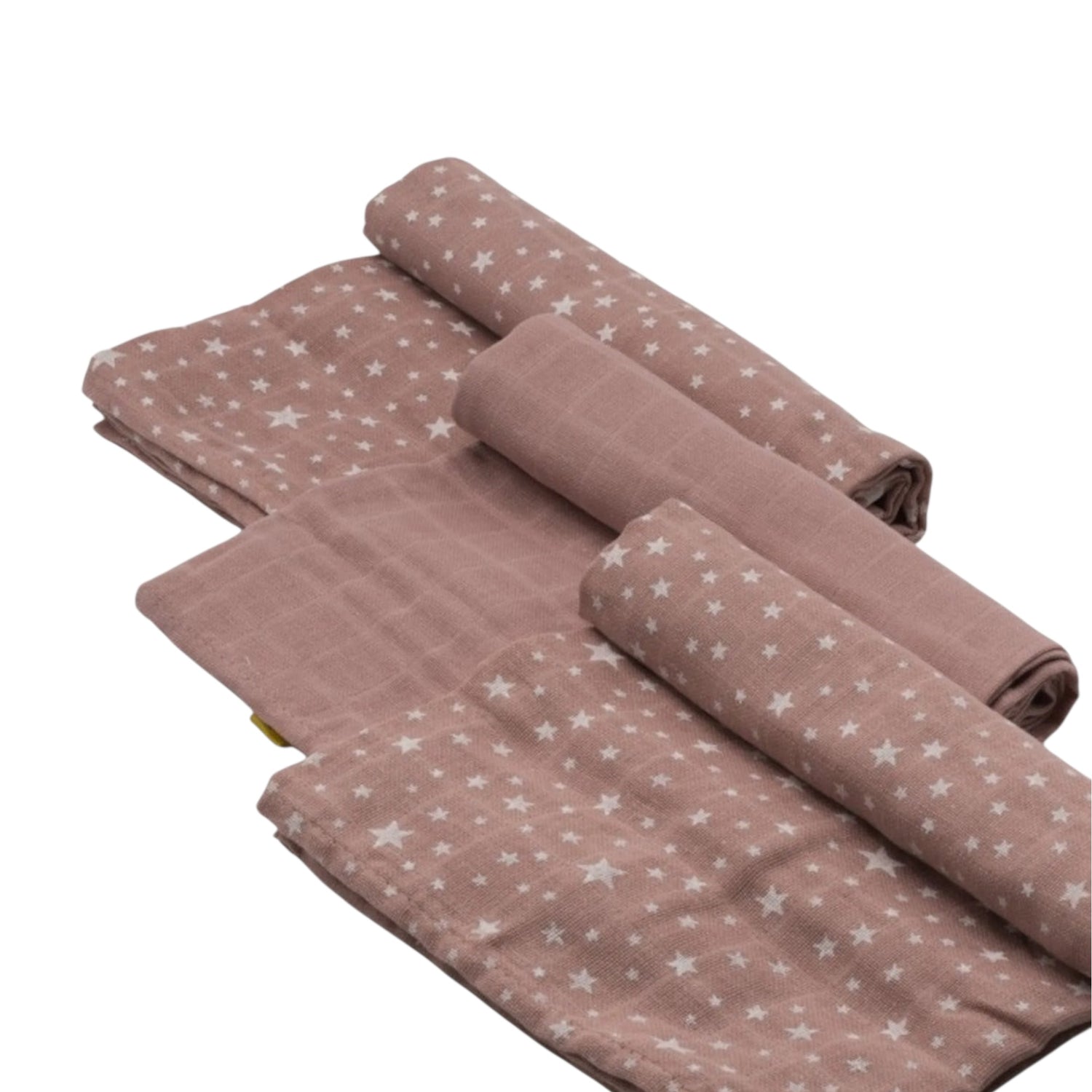 Muselinas Estampadas Rosa | Cotton Baby | Pack 3
