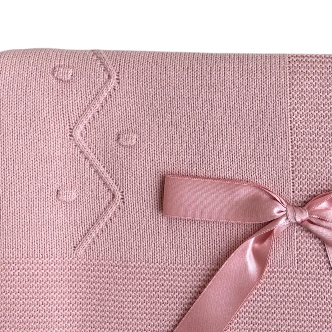 Toquilla Zig Zag Rosa empolvado ampliado 2