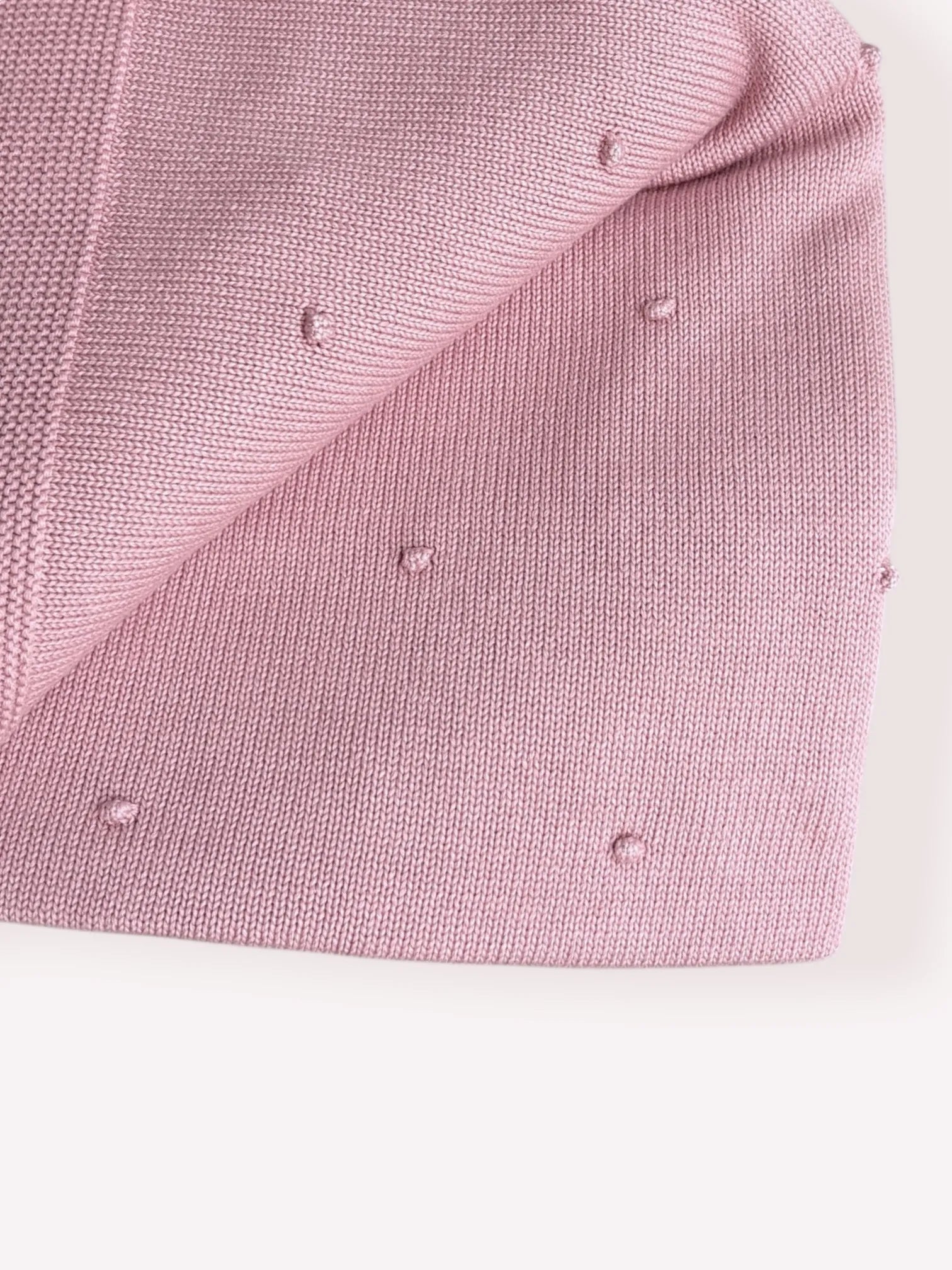 Toquilla Hilo Rosa Empolvado | Confecciones Popys