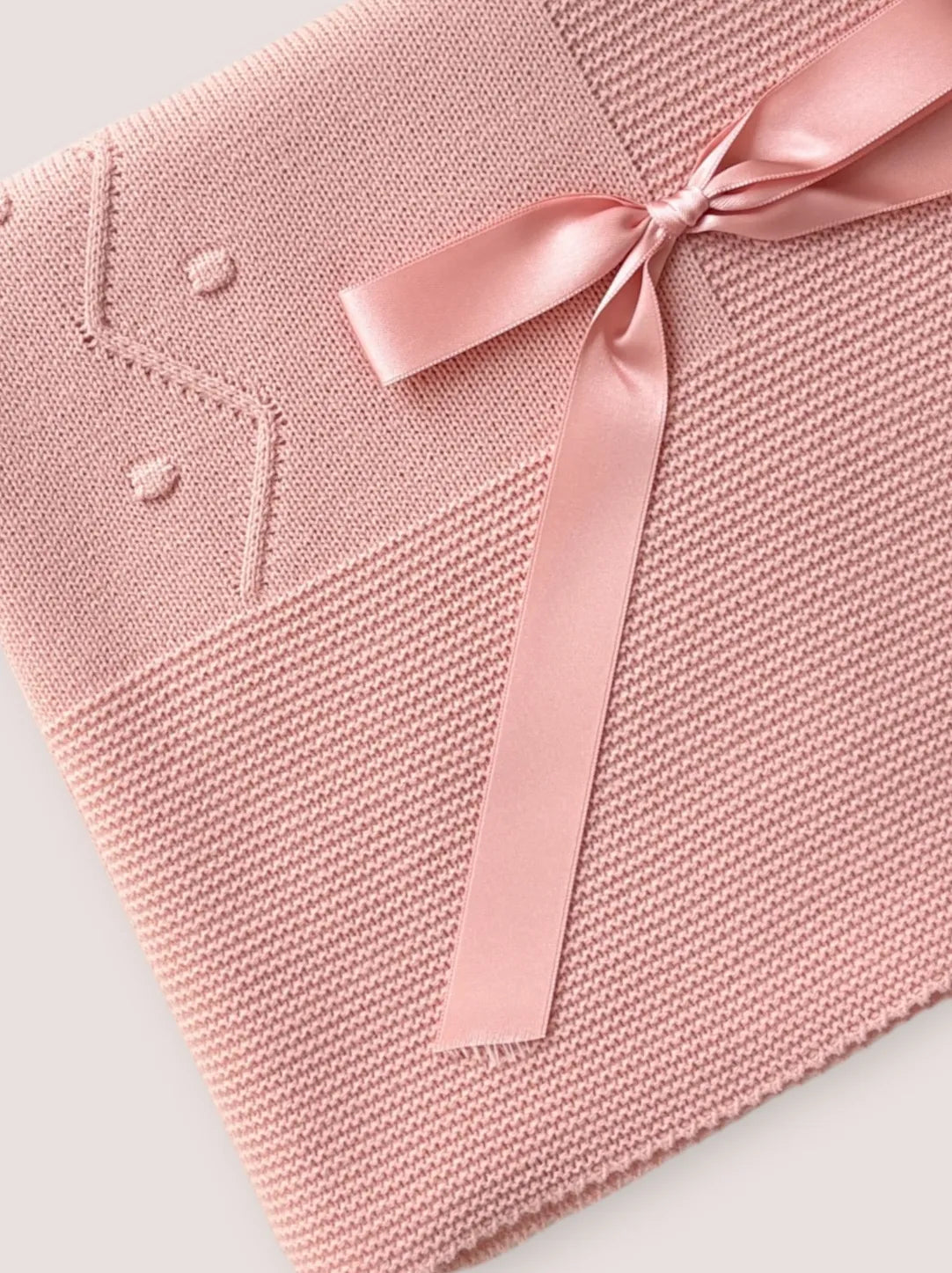 Toquilla Lana Zig Zag Rosa Empolvado | Juliana